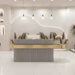 Modern Reception Desk - Boutique & Salon Counter