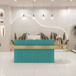 Modern Reception Desk - Boutique & Salon Counter