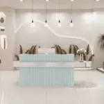 Modern Reception Desk - Boutique & Salon Counter