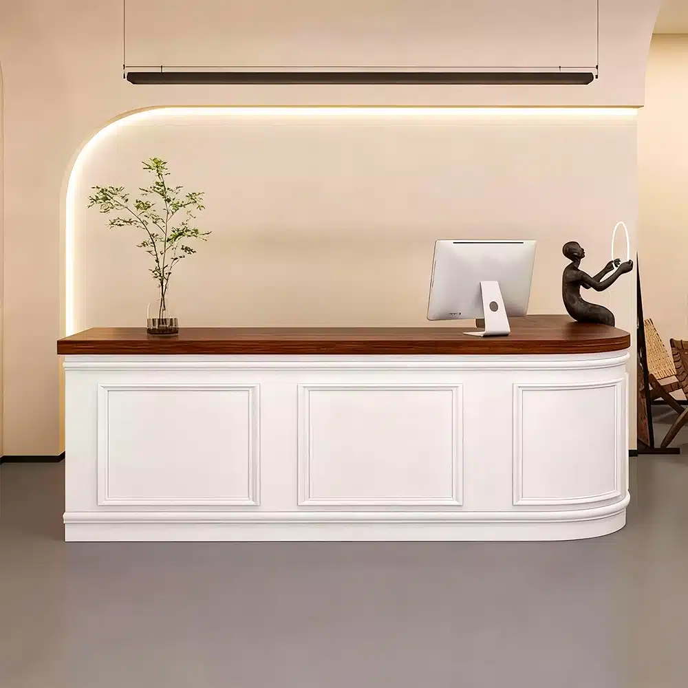 Wooden Boutique Counter - Cashier Desk