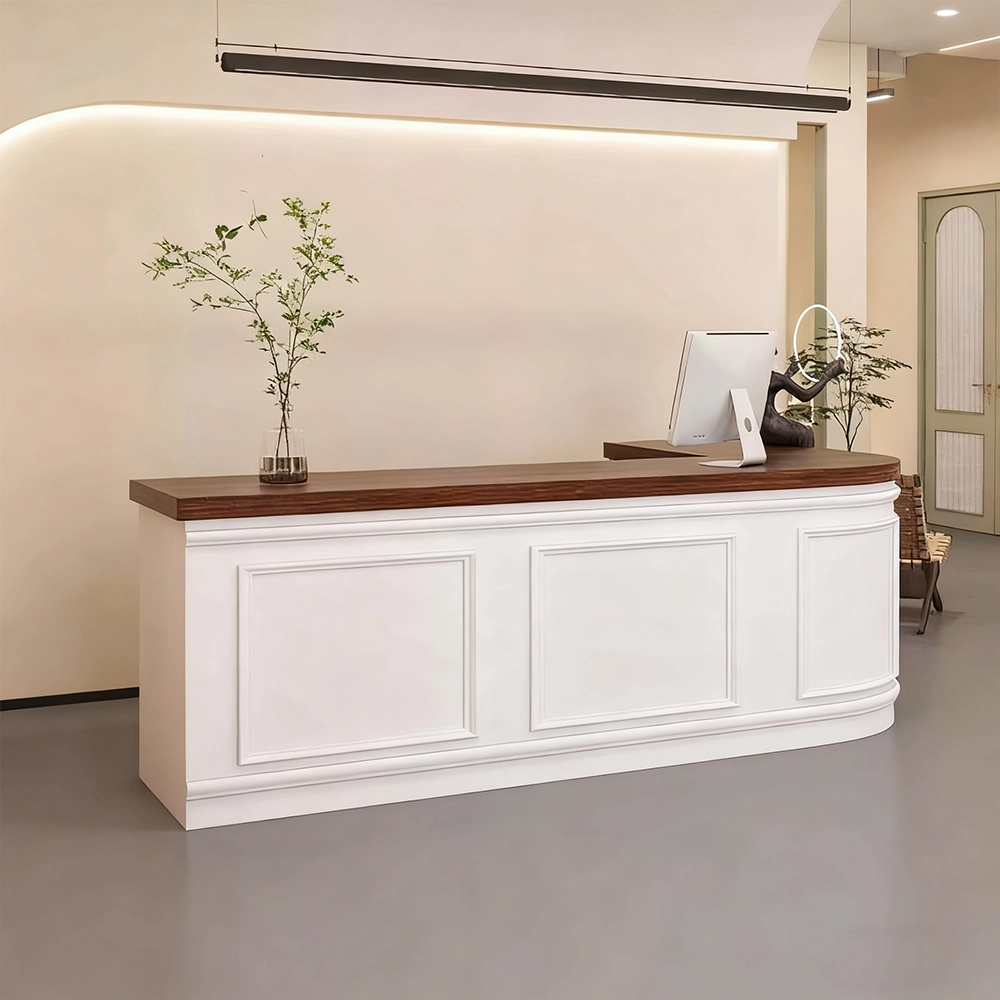 Wooden Boutique Counter - Cashier Desk