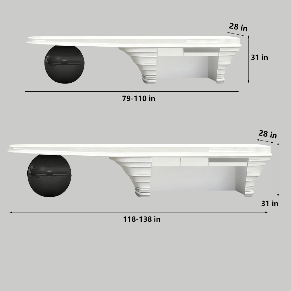 Modern Lacquer Reception Desk - Sales Center & Hotel Front Counter