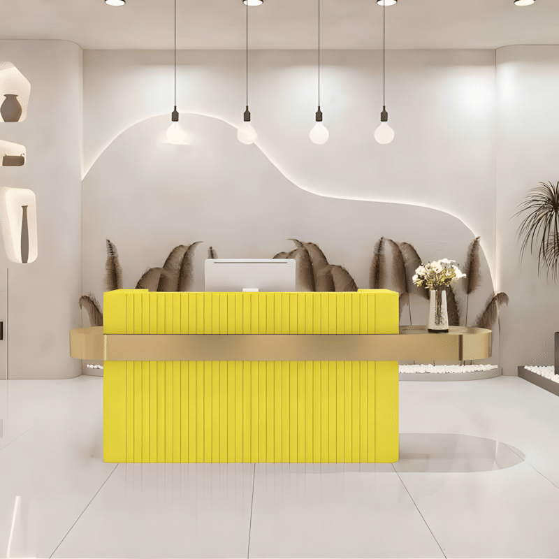 Modern Reception Desk - Boutique & Salon Counter