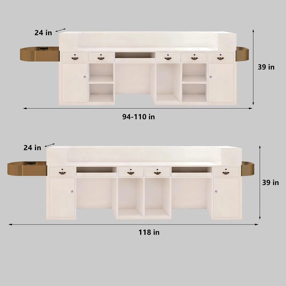 Modern Reception Desk - Boutique & Salon Counter Modern Reception Desk - Boutique & Salon Counter