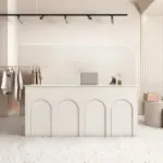 Vintage Retail Counter - Cashier Desk for Boutique, Cafe & Floral Shop