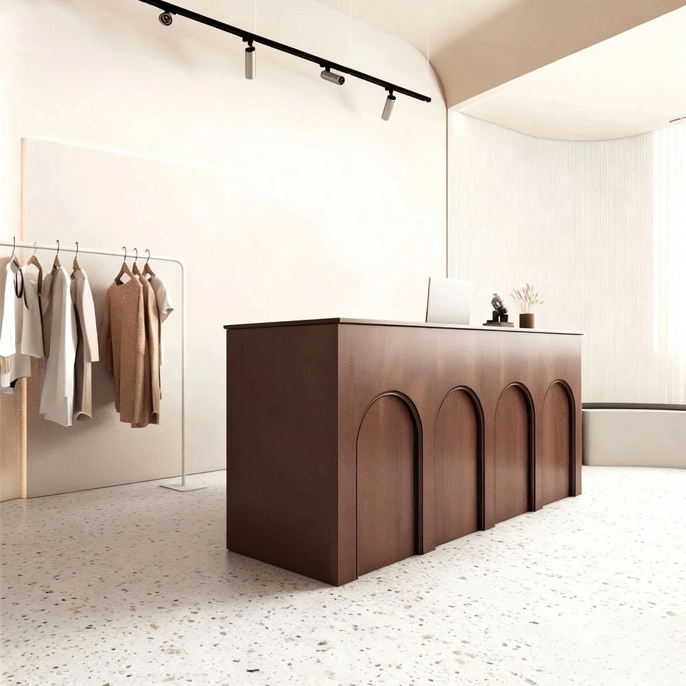 Vintage Retail Counter - Cashier Desk for Boutique, Cafe & Floral Shop