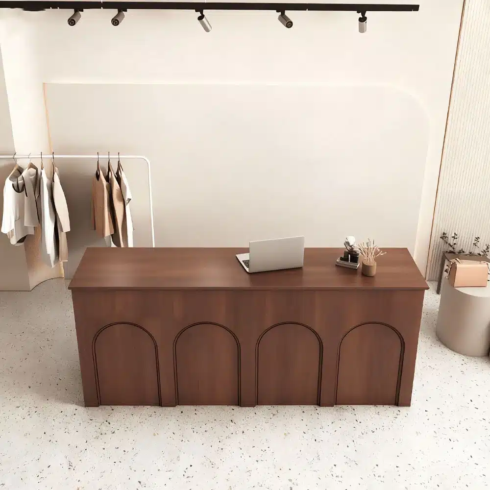 Vintage Retail Counter - Cashier Desk for Boutique, Cafe & Floral Shop