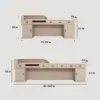 3W-Modern Cashier Counter Modern Cashier Counter - Reception Desk for Boutique