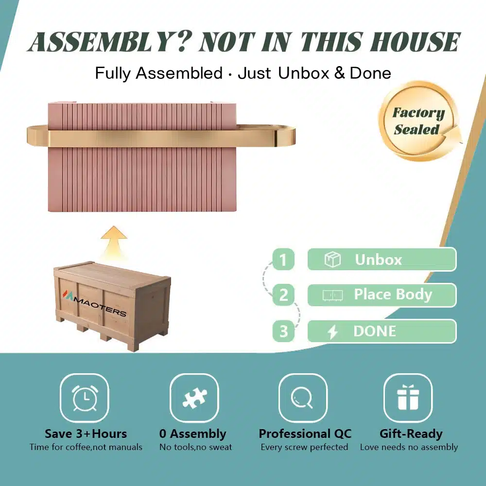 Modern Reception Desk - Boutique & Salon Counter