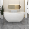 Branding Reception Desk - Sleek Lacquer Design