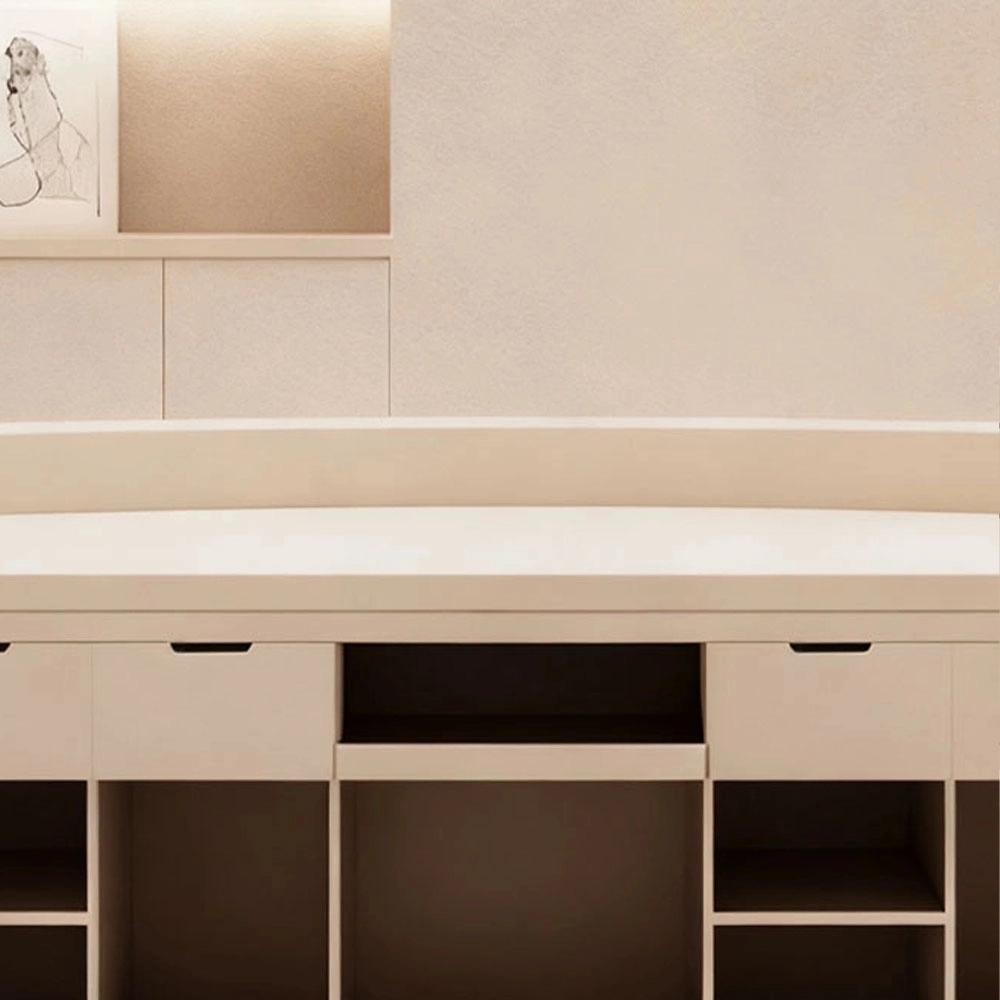 Curved Front Desk for Commercial Spaces Curved Front Desk for Commercial Spaces