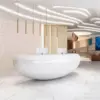 Fiberglass Reception Desk - Custom Shaped Counter for Clinic & Office Fiberglass Reception Desk - Custom Shaped Counter for Clinic & Office