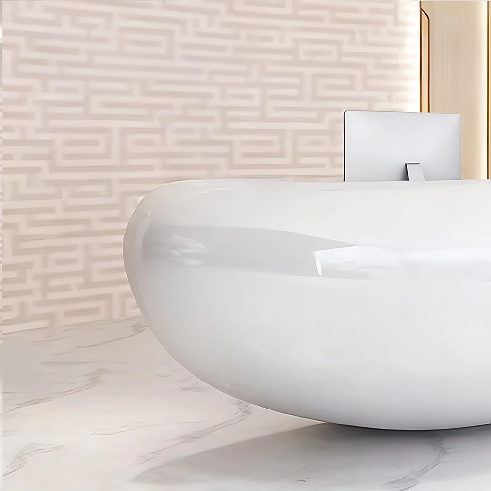 Fiberglass Reception Desk - Custom Shaped Counter for Clinic & Office Fiberglass Reception Desk - Custom Shaped Counter for Clinic & Office