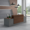 Small Office Front Desk - Modern Reception Counter