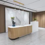 Modern Chinese Reception Desk - Salon & Office Front Counter
