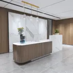 Modern Chinese Reception Desk - Salon & Office Front Counter