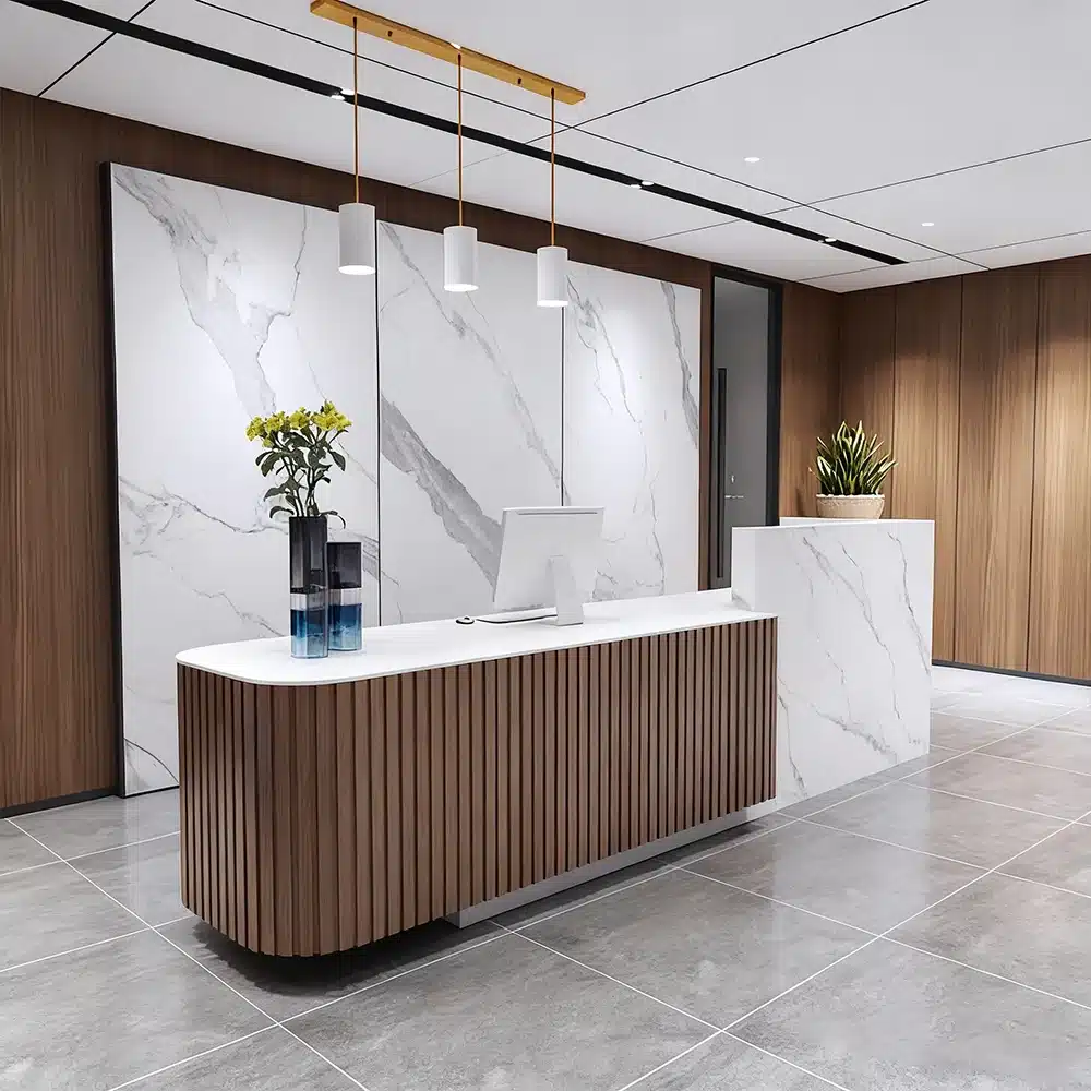 Modern Chinese Reception Desk - Salon & Office Front Counter