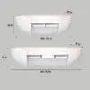 Curved Lacquer Reception Desk - Modern Hotel & Office Counte Curved Lacquer Reception Desk - Modern Hotel & Office Counte