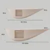 Curved Fiberglass Counter Curved Fiberglass Counter - Modern Reception Desk