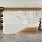 Multifunctional Storage Reception Desk