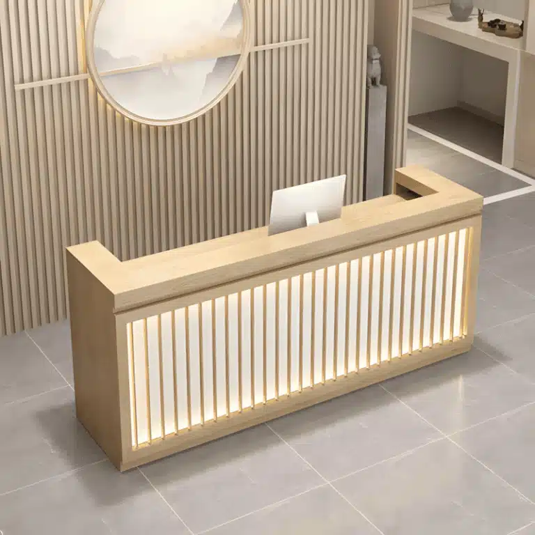 Chinese Vintage Reception Desk Chinese Vintage Reception Desk