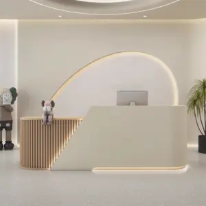 Modern Lacquer Reception Desk - Hotel & Boutique Counter