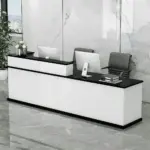 Elegant Company Reception Desk - Maoters