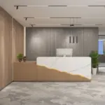 Elegant Front Desk Reception Counter