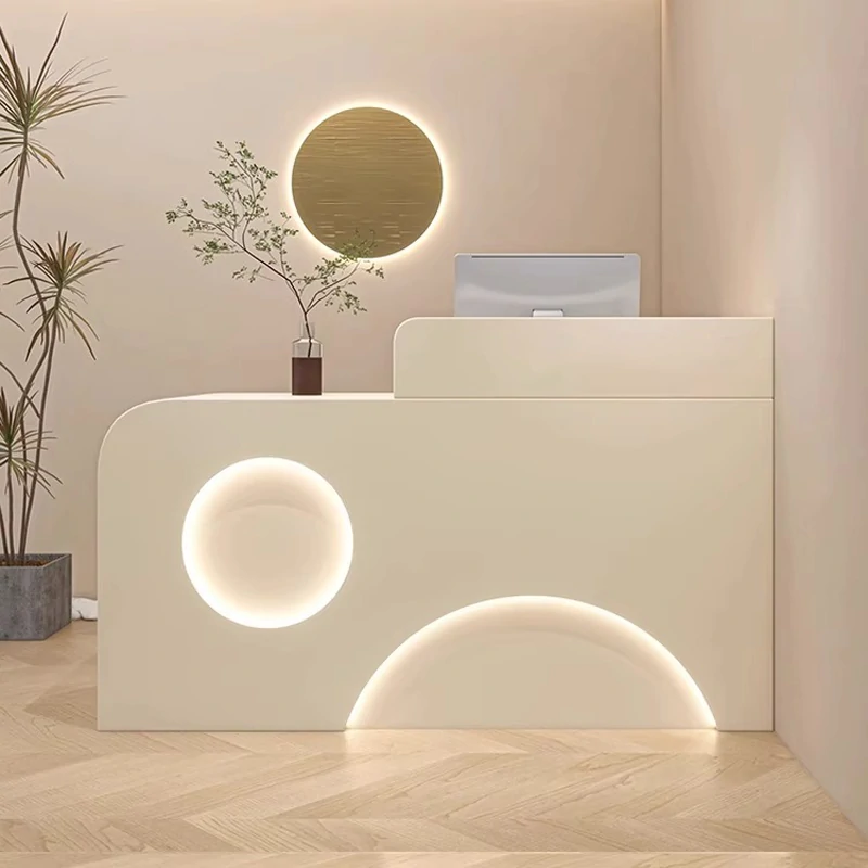 Lacquer Boutique Counter - Small Shop & Salon Reception Desk