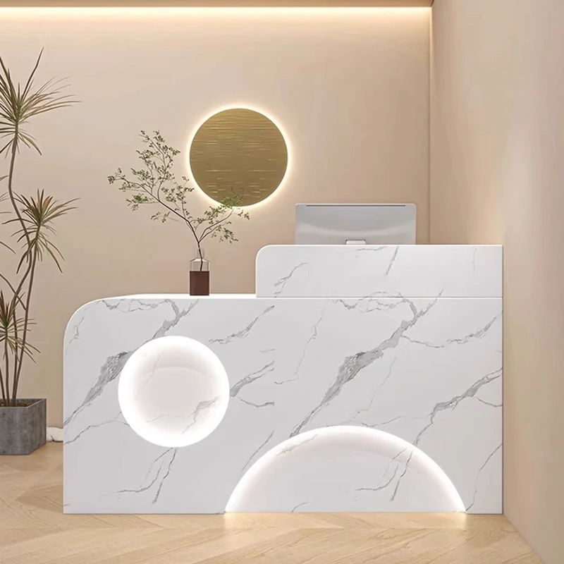 Lacquer Boutique Counter - Small Shop & Salon Reception Desk