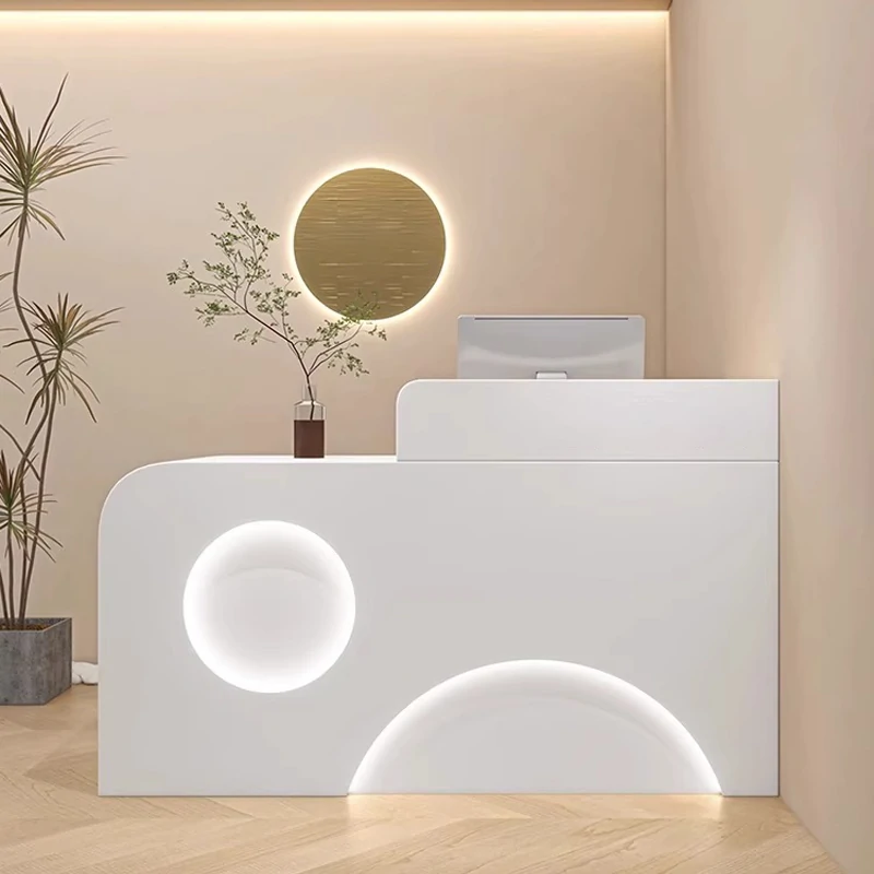Lacquer Boutique Counter - Small Shop & Salon Reception Desk