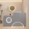 Lacquer Boutique Counter - Small Shop & Salon Reception Desk