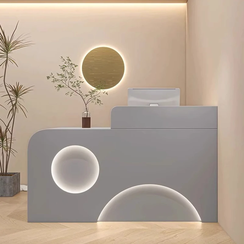 Lacquer Boutique Counter - Small Shop & Salon Reception Desk