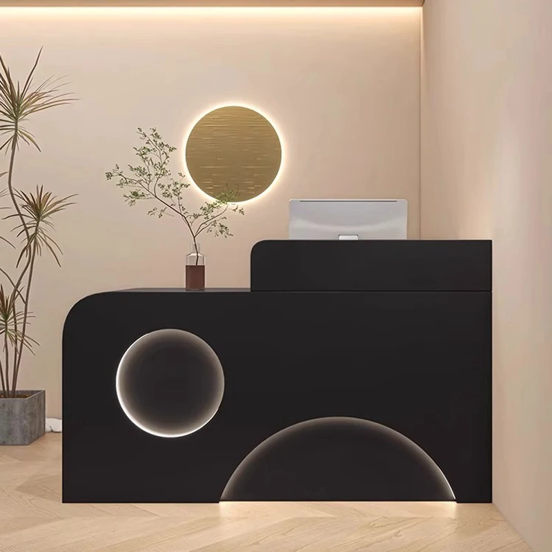 Lacquer Boutique Counter - Small Shop & Salon Reception Desk