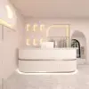 Luxury Boutique Counter - Modern Reception Desk for Salon & Apparel Store
