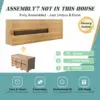 Retro Solid Wood Reception Desk - Maoters
