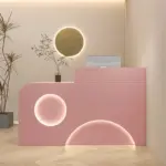 Lacquer Boutique Counter - Small Shop & Salon Reception Desk