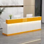 Modern Light Luxury Reception Desk - Maoters