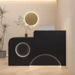 Lacquer Boutique Counter - Small Shop & Salon Reception Desk