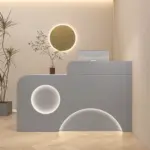 Lacquer Boutique Counter - Small Shop & Salon Reception Desk