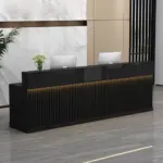 Modern Light Luxury Reception Desk - Maoters
