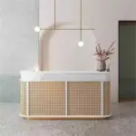 Boutique Inn Reception Desk - Tea House & Wellness Spa Counter