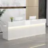 Modern Light Luxury Reception Desk - Maoters