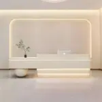 Modern Lacquer Reception Desk - Hotel & Boutique Counter