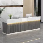 Modern Light Luxury Reception Desk - Maoters