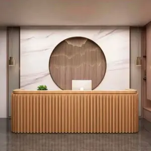 Minimalist Reception Desk - Office Front Desk