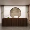 Minimalist Reception Desk - Salon & Office Counter