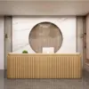 Minimalist Reception Desk - Salon & Office Counter