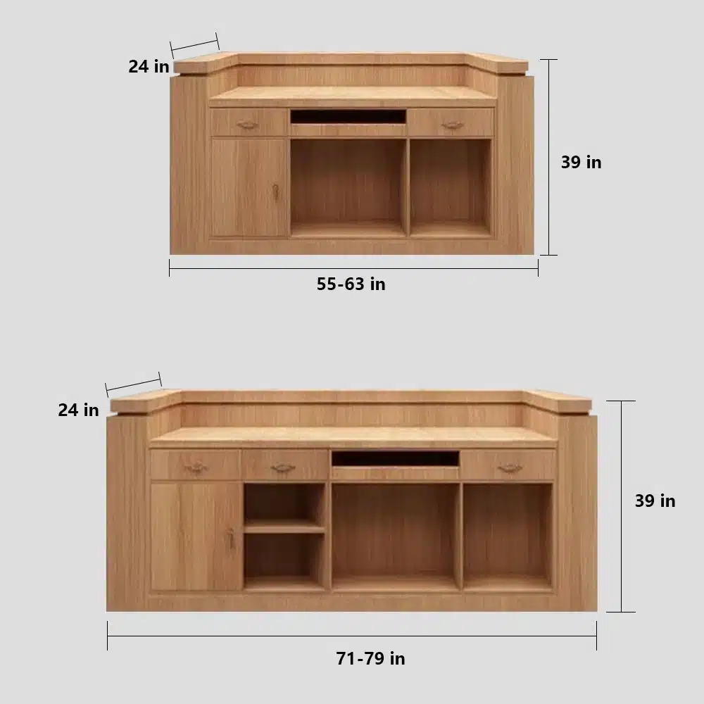 Minimalist Reception Desk - Office Front Desk Minimalist Reception Desk - Office Front Desk