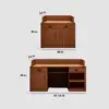 Luxury Rattan Reception Desk - Restaurant & Café Counter Luxury Rattan Reception Desk - Restaurant & Café Counter